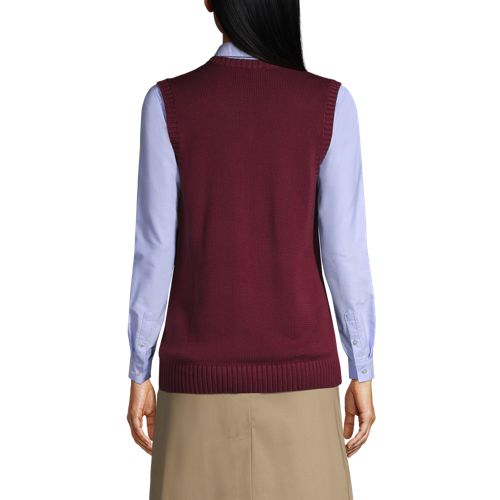 Women's Cotton Modal Sweater Vest - image 3