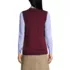 Women's Cotton Modal Sweater Vest, Back