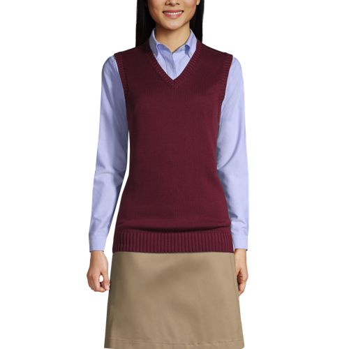 Women's Cotton Modal Sweater Vest - image 2