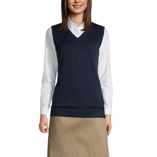 Women's Cotton Modal Sweater Vest - image 5
