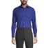 Men's Long Sleeve Straight Collar Patterned Broadcloth Shirt, Front