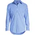 Men's Long Sleeve Straight Collar Patterned Broadcloth Shirt, Front