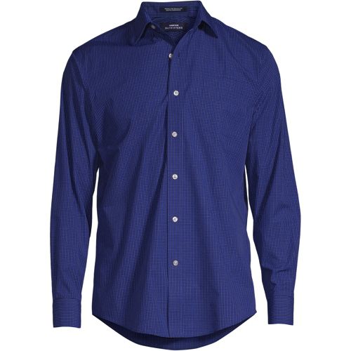 Men's Long Sleeve Buttondown No Iron Broadcloth Shirt