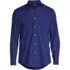 Men's Long Sleeve Straight Collar Patterned Broadcloth Shirt, Front