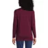 Women's Cotton Polyester Long Sleeve Tunic with Pockets, Back