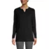 School Uniform Women's Cotton Polyester Long Sleeve Tunic with Pockets, Front