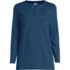 Women's Cotton Polyester Long Sleeve Tunic with Pockets, Front