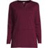 Women's Plus Size Cotton Polyester Long Sleeve Tunic with Pockets, Front
