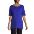 Women's Maternity Cotton Polyester Short Sleeve Shirt, Front