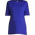 Women's Maternity Cotton Polyester Short Sleeve Shirt, Front