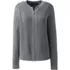 Women's Plus Size Cotton Modal Zip Cardigan Sweater Jacket, Front