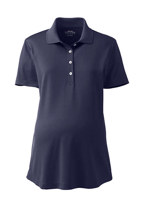 Maternity Active Solid Polo
