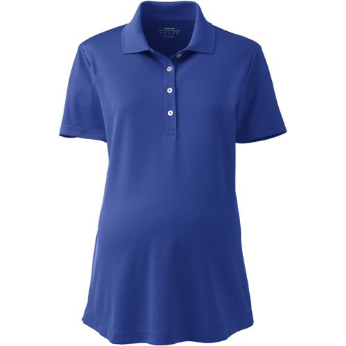 Maternity Active Solid Polo