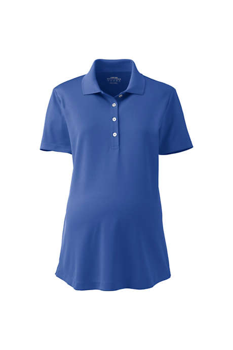 Maternity Active Solid Polo