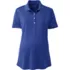 School Uniform Women's Maternity Active Solid Polo, Front