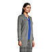 School Uniform Women's Cotton Modal Texture Stripe Open Cardigan Sweater, alternative image