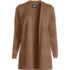 Women's Cotton Modal Texture Stripe Open Cardigan Sweater, Front