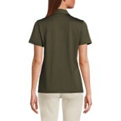 Women's Short Sleeve Rapid Dry Sport Neck Polo Shirt