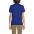 School Uniform Women's Short Sleeve Rapid Dry Sport Neck Polo Shirt, Back
