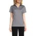 School Uniform Women's Short Sleeve Rapid Dry Sport Neck Polo Shirt, Front