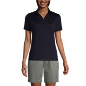 Women's Short Sleeve Rapid Dry Sport Neck Polo Shirt