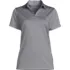 School Uniform Women's Short Sleeve Rapid Dry Sport Neck Polo Shirt, Front
