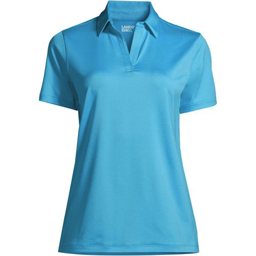 Women's Short Sleeve Rapid Dry Sport Neck Polo Shirt