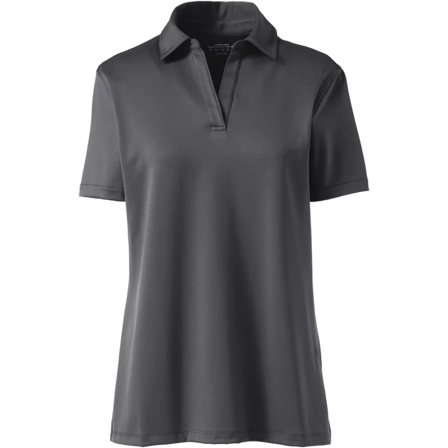 Women's Rapid Dry Performance Sport Neck Short Sleeve Polo Shirt