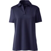 Women's Short Sleeve Rapid Dry Sport Neck Polo Shirt