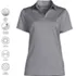 School Uniform Women's Short Sleeve Rapid Dry Sport Neck Polo Shirt, alternative image