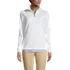 School Uniform Women's Textured Quarter Zip Pullover, Front