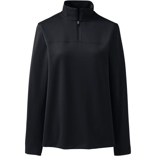 Women's Textured Quarter Zip Pullover