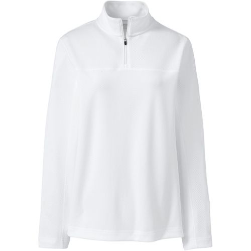 Women's Textured Quarter Zip Pullover