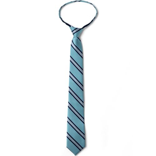 School Uniform Custom Kids Pre Tied Zipper Tie | Lands' End
