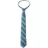 School Uniform Custom Kids Pre Tied Zipper Tie, Front