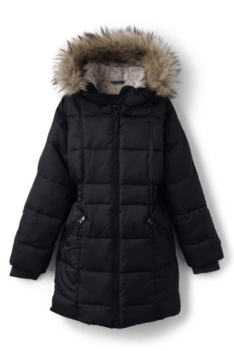 girls winter coat with hood