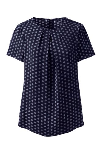 women's plus size short sleeve blouses