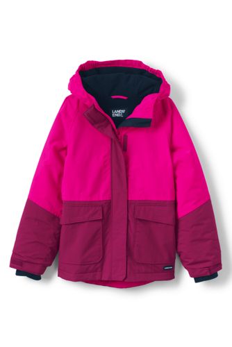 girls pink winter jacket