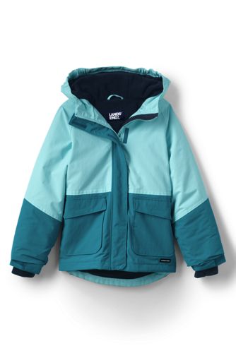 teal winter coat girls