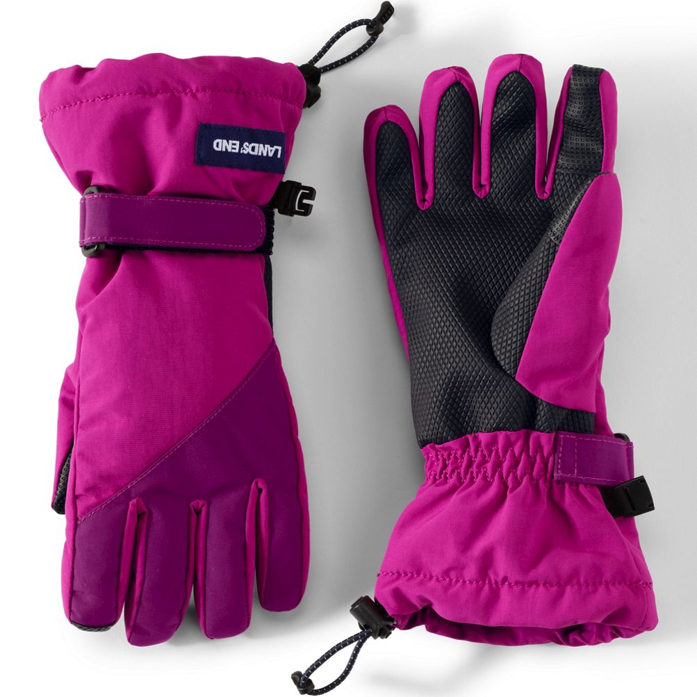 Lands end store ski gloves