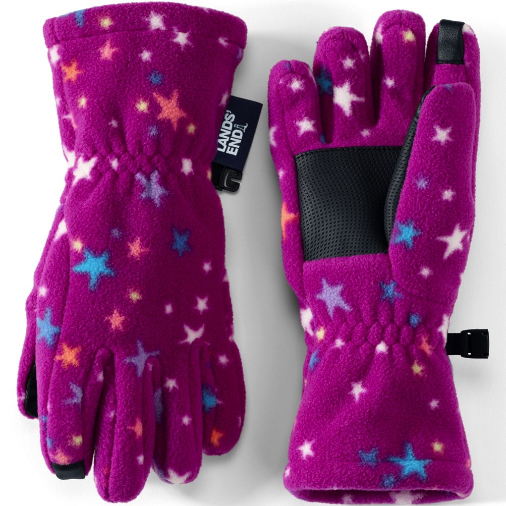 Kids Fleece Gloves Lands End