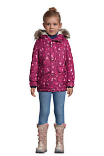 Little Kids Expedition Down Sherpa Fleece Lined Winter Parka, Front