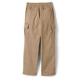 Little Boys Iron Knee Stretch Pull On Cargo Pants, Back