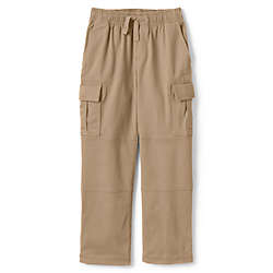 Little Boys Iron Knee Stretch Pull On Cargo Pants, Front