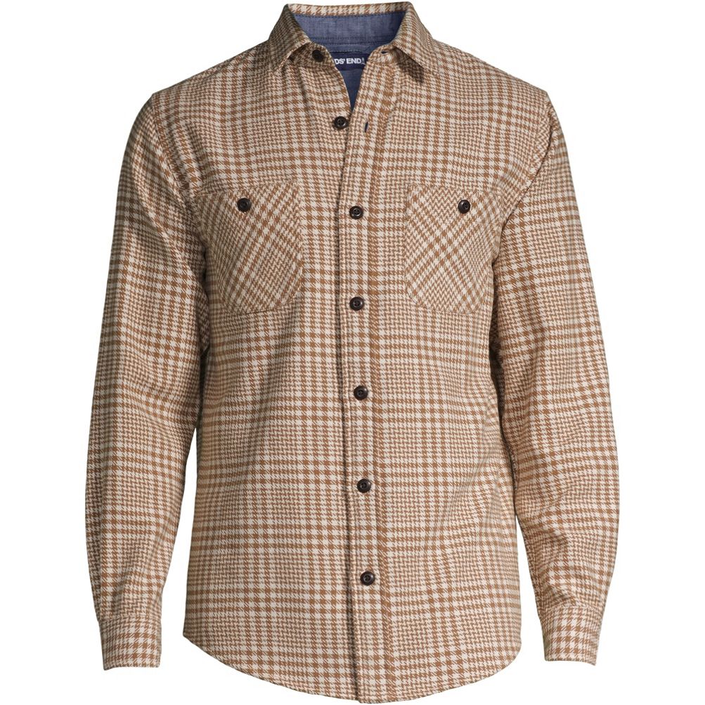 Men's Chamois Shirt, Traditional Fit, Plaid