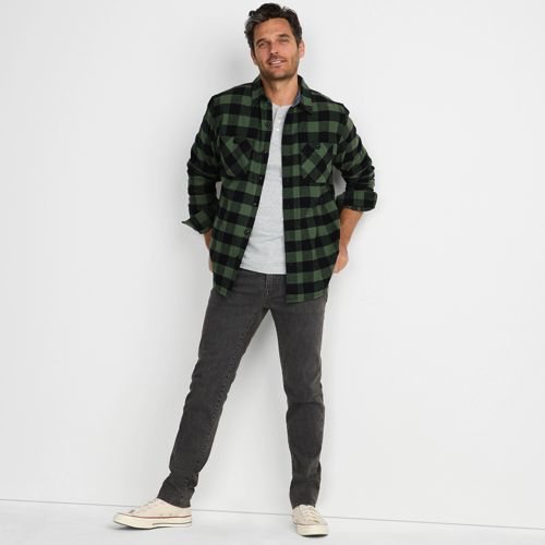The Perfect Flannel Shirt for Any Christmas Party Lands End