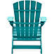 All Weather Recycled Fan Back Adirondack Patio Chair, Back