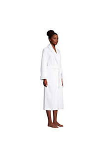 Women's Cotton Terry Long Spa Bath Robe, alternative image
