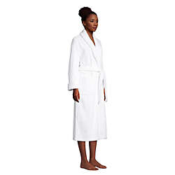 Women's Cotton Terry Long Spa Bath Robe, alternative image