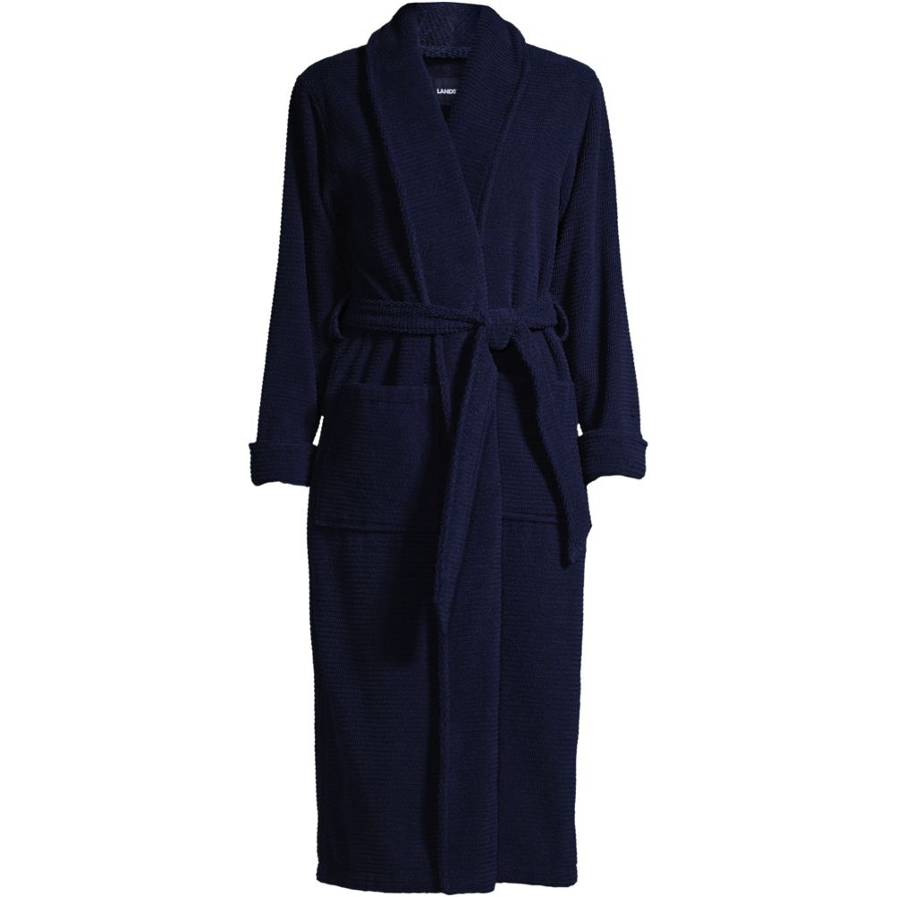 Women's Cotton Terry Long Spa Bath Robe